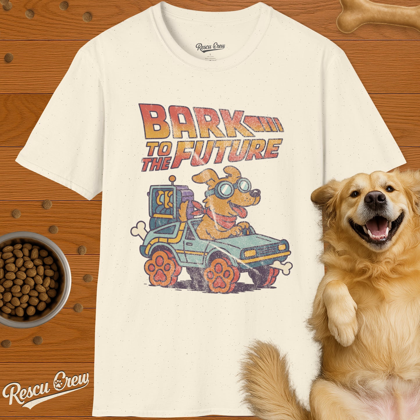 BARK TO THE FUTURE T-SHIRT