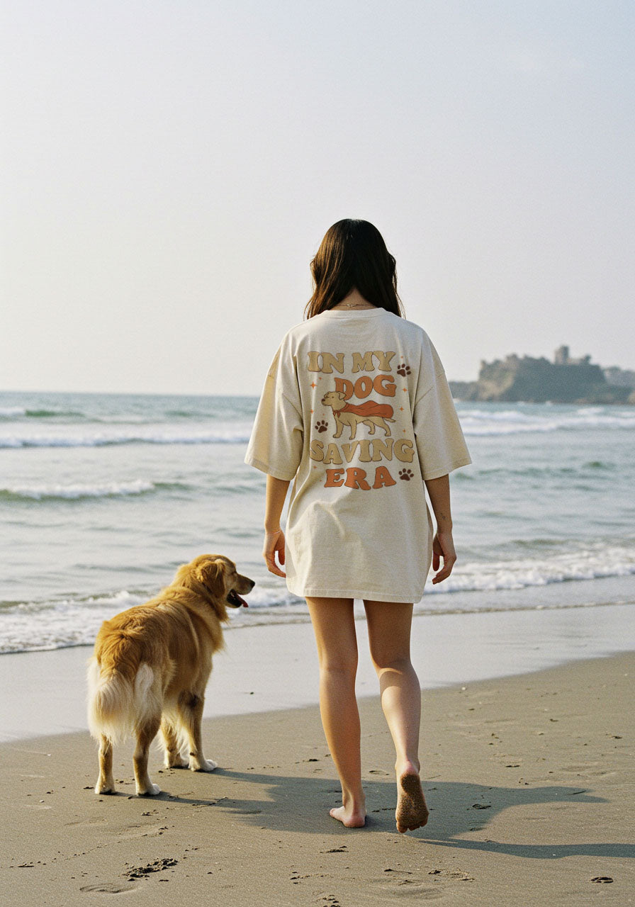 IN MY DOG SAVING ERA T-SHIRT