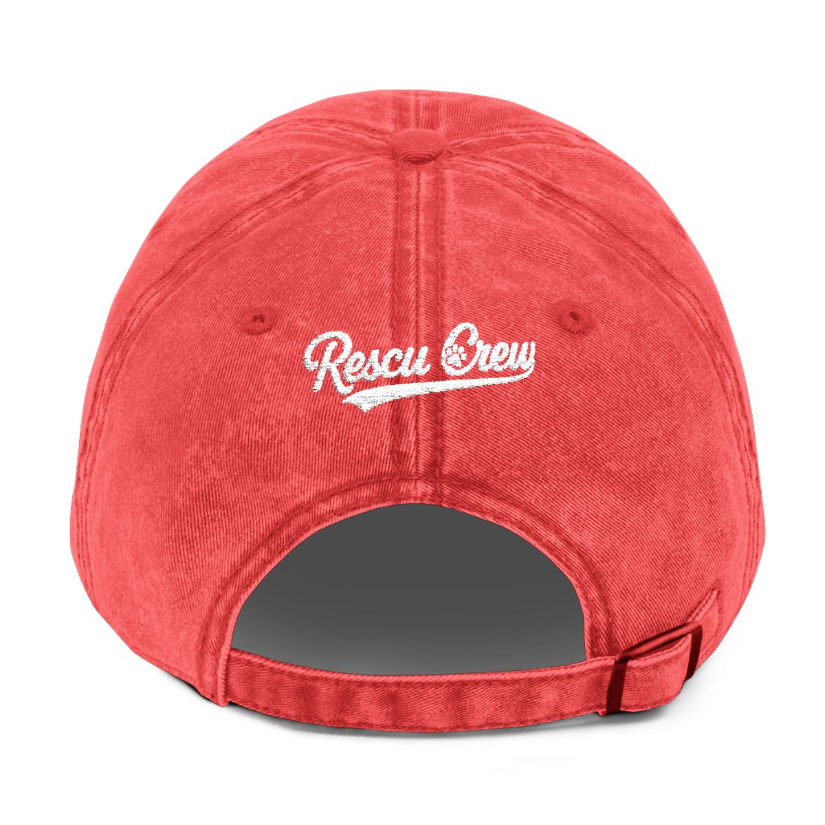 MAKE DOGS HAPPY AGAIN VINTAGE HAT (RED)