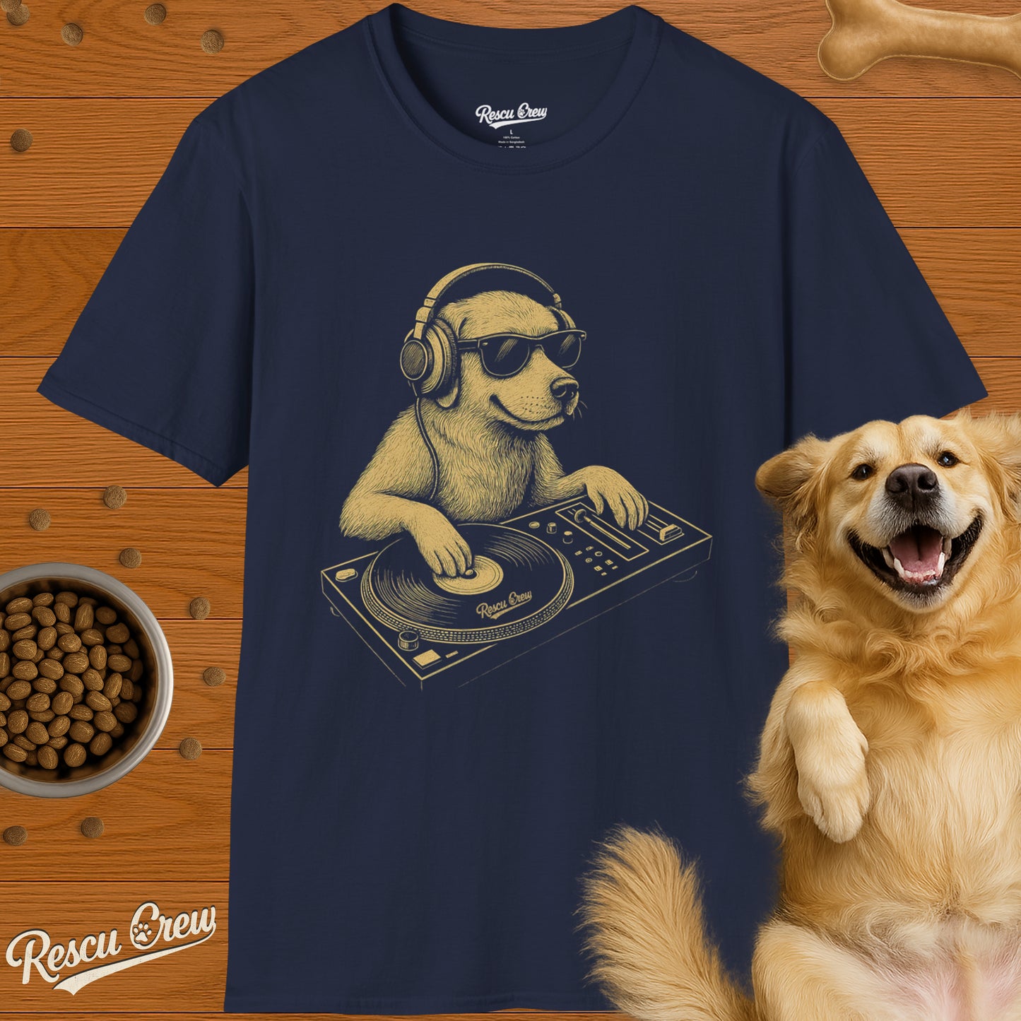 DOG DJ T-SHIRT