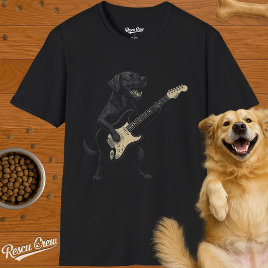BLACK LAB GUITAR T-SHIRT