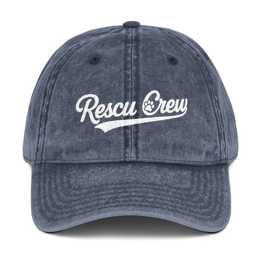 RESCU CREW ORIGINAL VINTAGE HAT (NAVY)